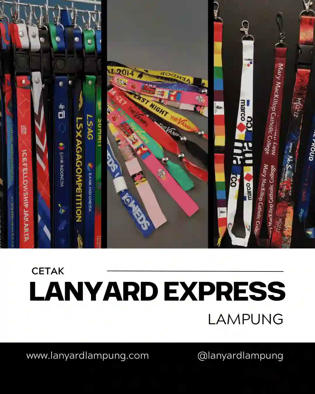 Cetak Lanyard Express Desain Gratis Lampung